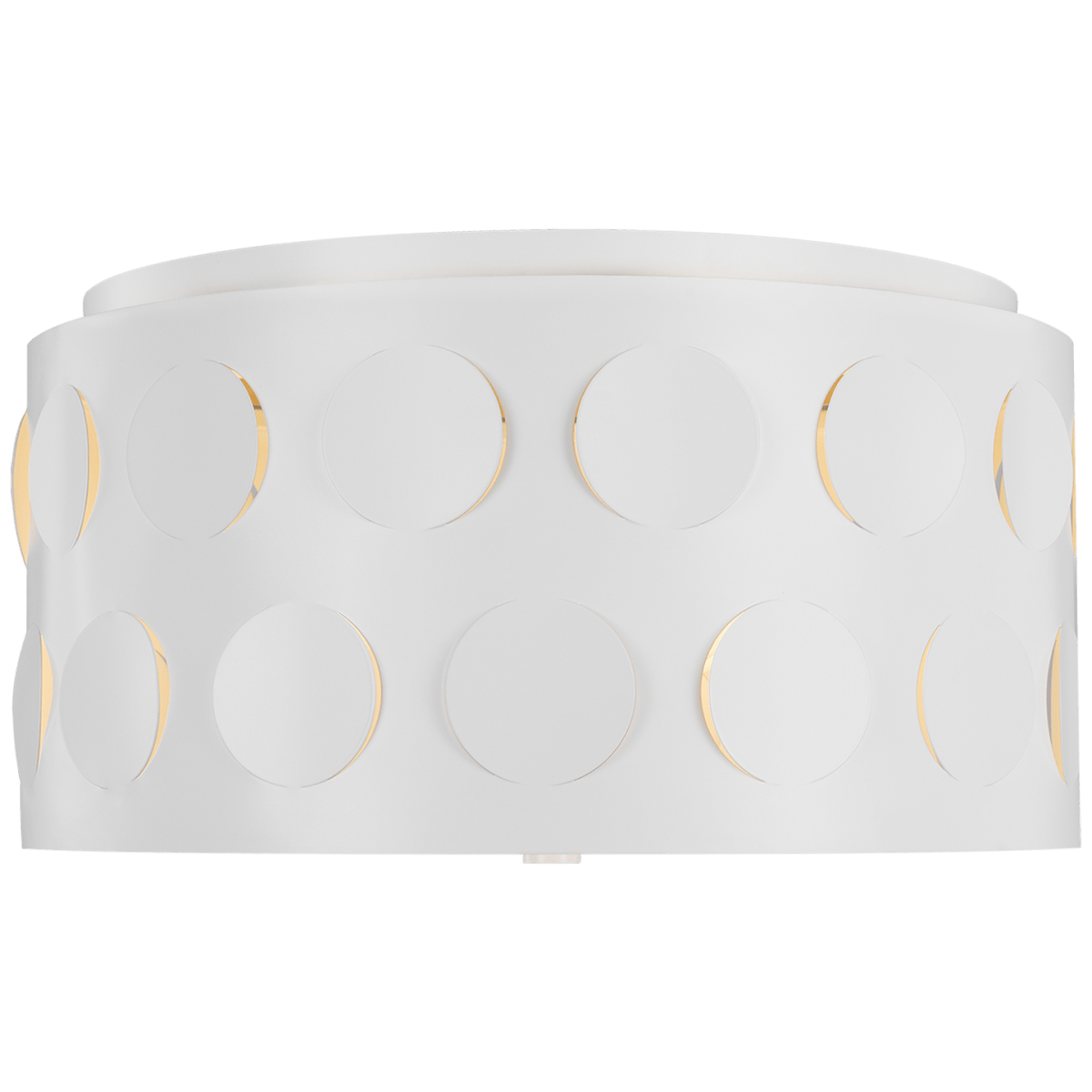 Plafonnier Dottie - Blanc mat 17 7/8" by Visual Comfort Studio | Luminaires & cie