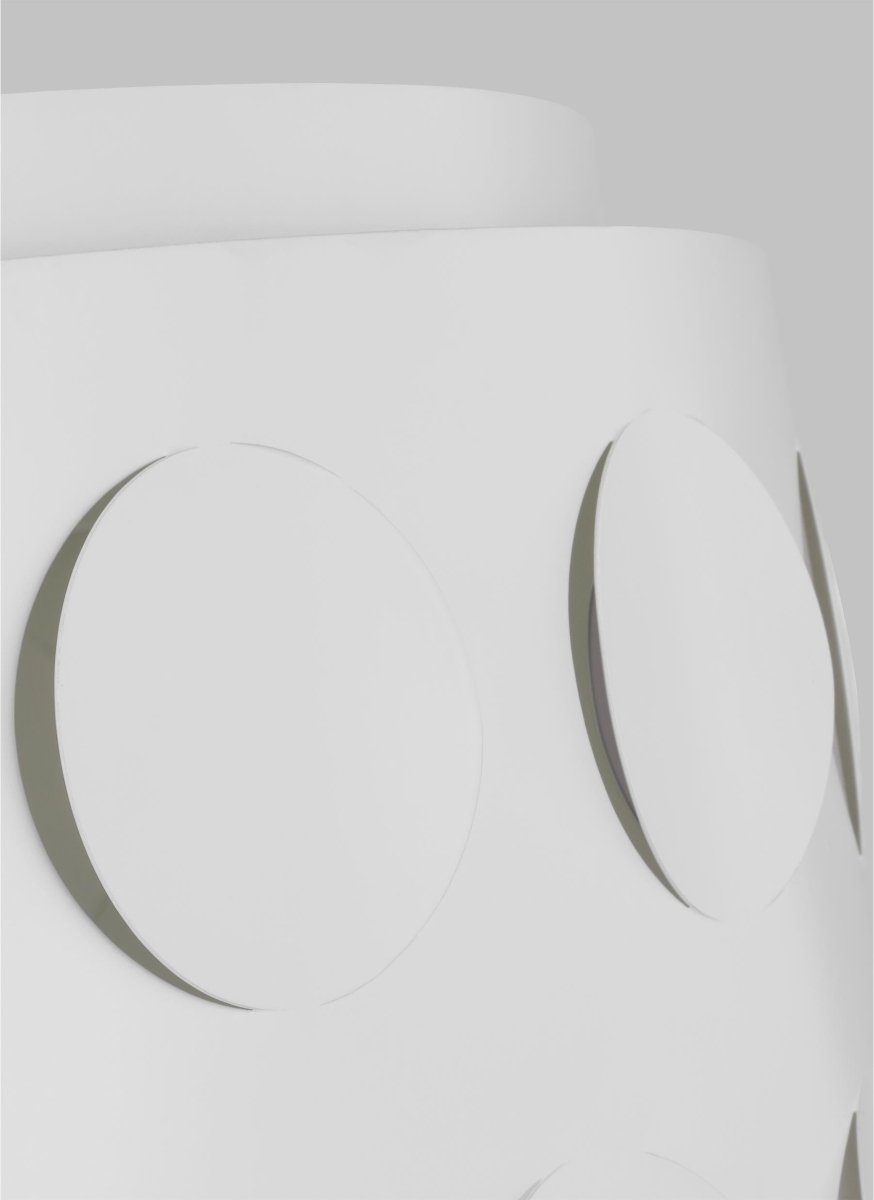 Plafonnier Dottie - Blanc mat 17 7/8" by Visual Comfort Studio | Luminaires & cie