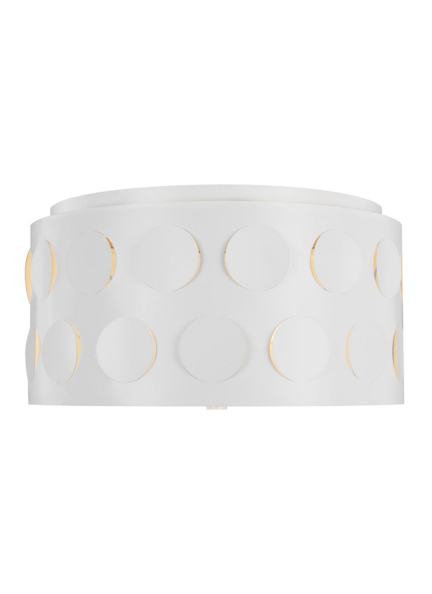 Plafonnier Dottie - Blanc mat 17 7/8" by Visual Comfort Studio | Luminaires & cie