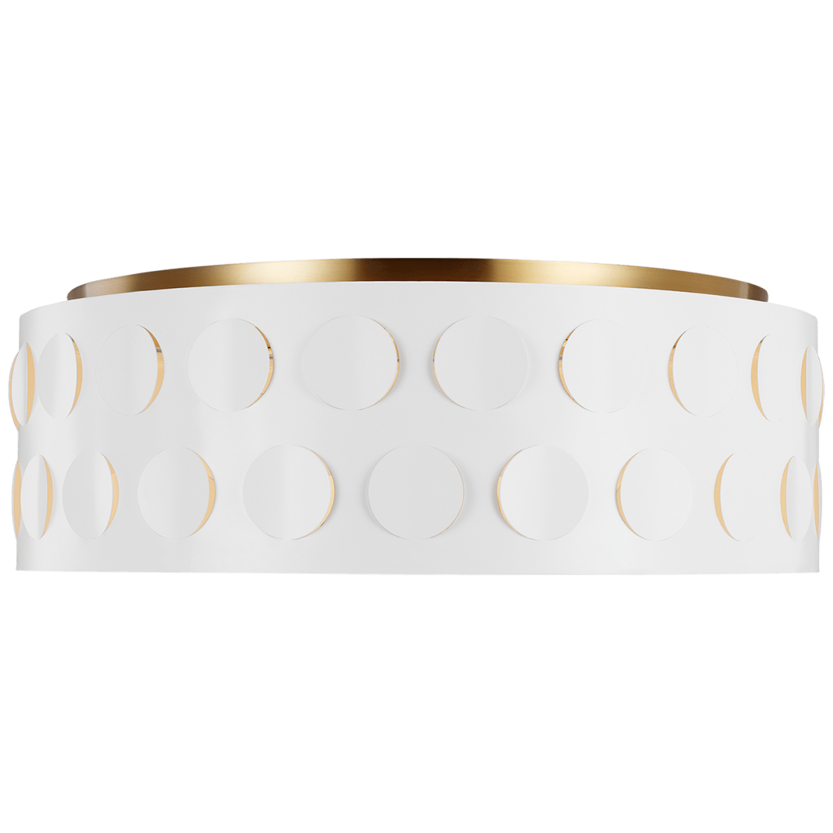 Plafonnier Dottie - Laiton brûlé 27 3/8" by Visual Comfort Studio | Luminaires & cie