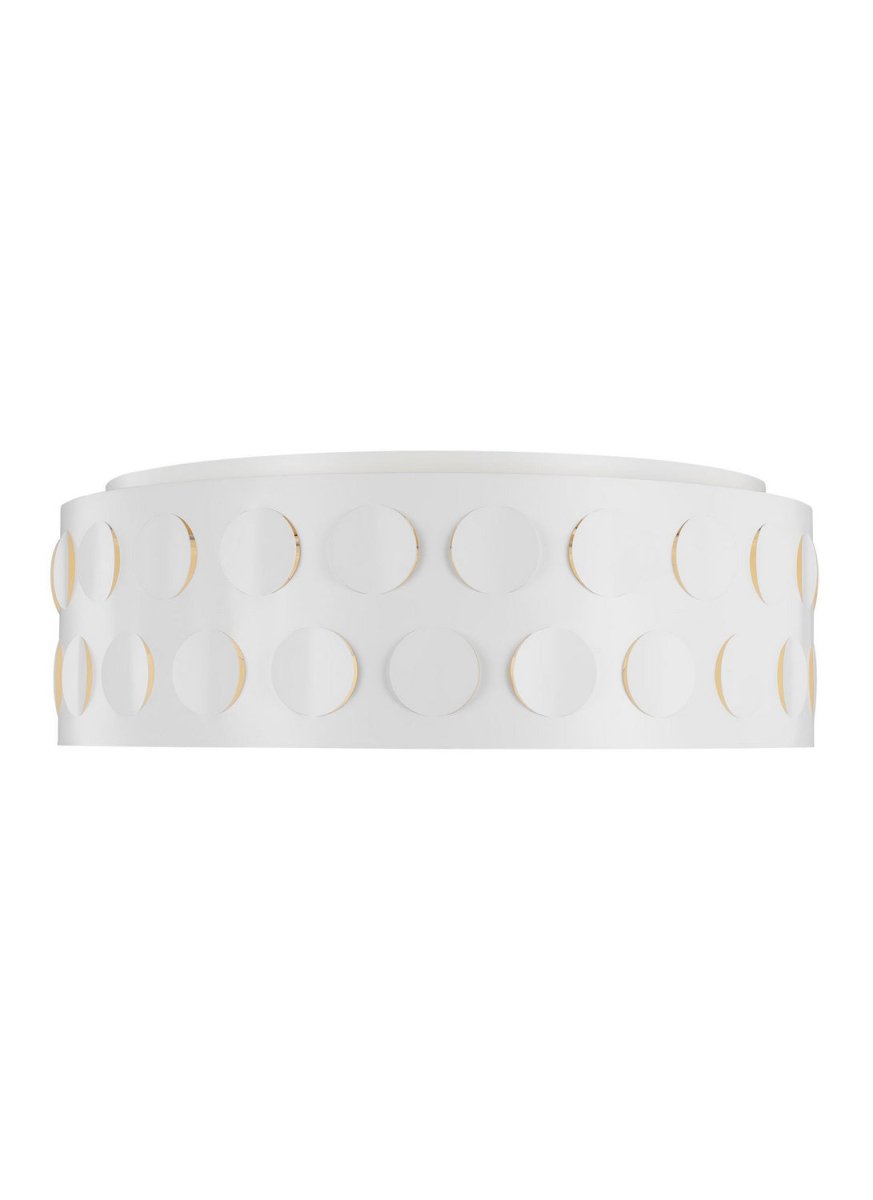 Plafonnier Dottie - Blanc mat 27 3/8" by Visual Comfort Studio | Luminaires & cie
