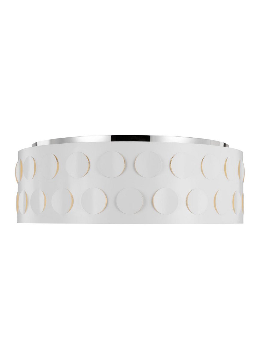 Plafonnier Dottie - Nickel poli 27 3/8" by Visual Comfort Studio | Luminaires & cie