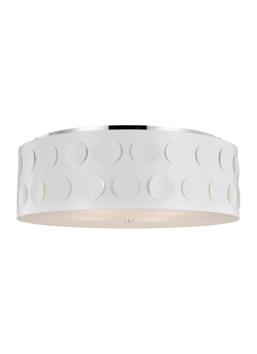 Plafonnier Dottie - Nickel poli 27 3/8" by Visual Comfort Studio | Luminaires & cie