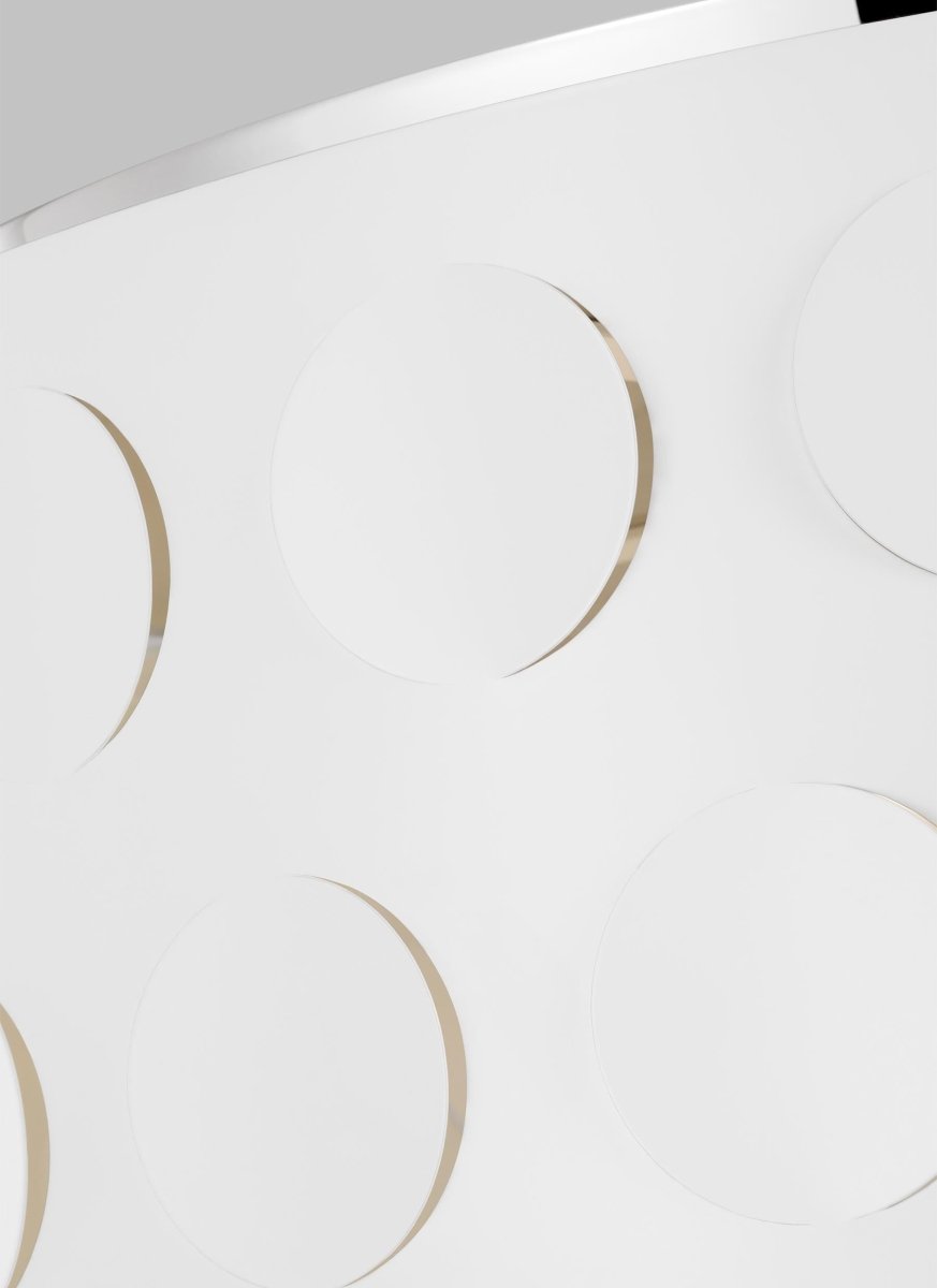 Plafonnier Dottie - Nickel poli 27 3/8" by Visual Comfort Studio | Luminaires & cie