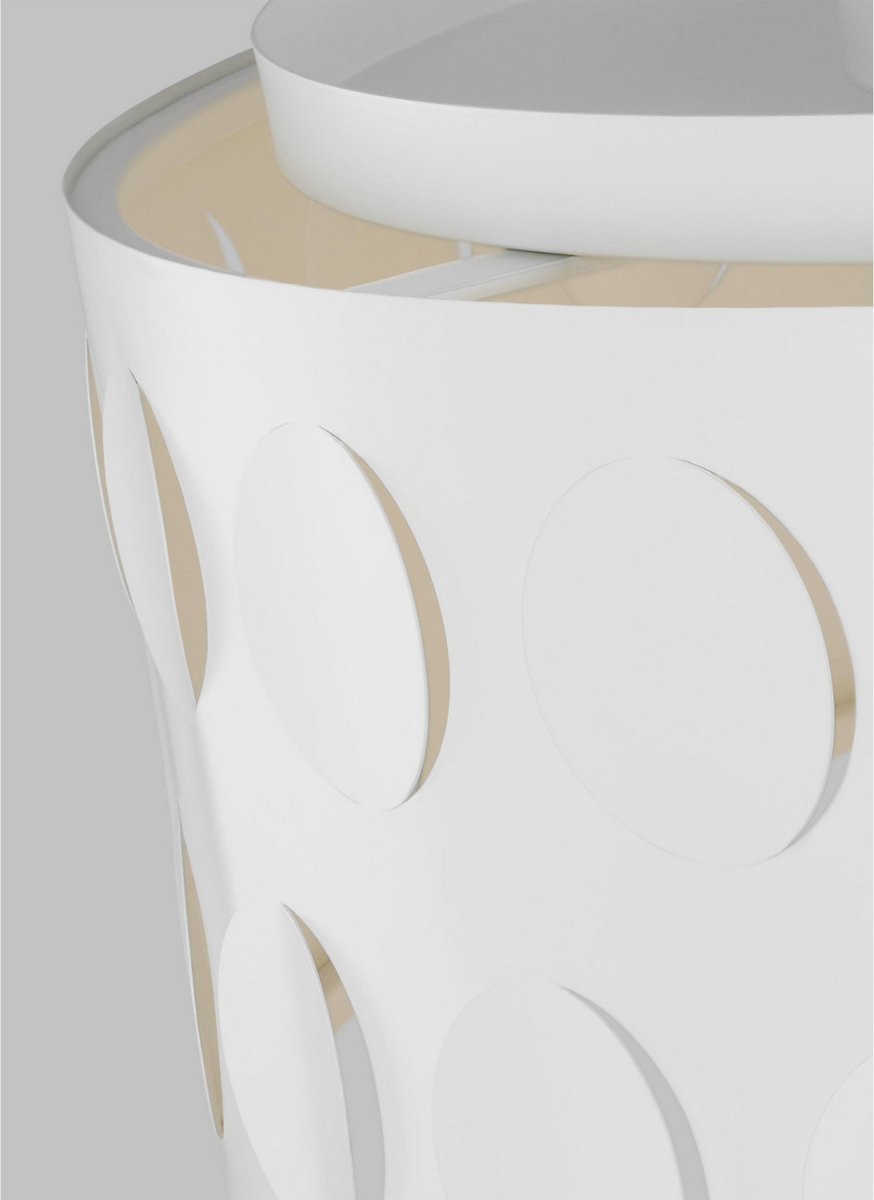 Plafonnier Dottie - Nickel poli 27 3/8" by Visual Comfort Studio | Luminaires & cie