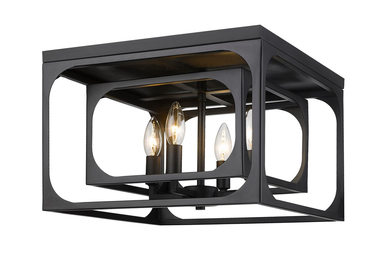 Plafonnier Easton Noir mat – Z-Lite