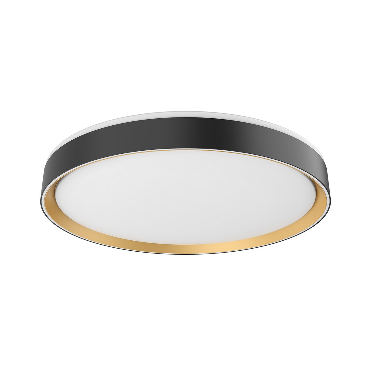 Plafonnier Essex Noir / Or, 19 3/4", 5CCT/2700K/3000K/3500K/4000K/5000K – Kuzco Lighting