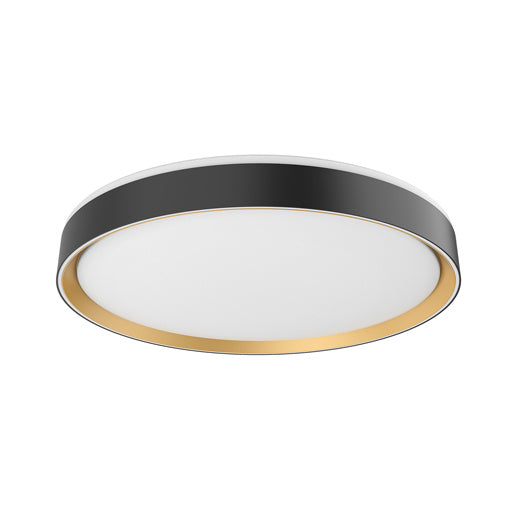 Plafonnier Essex Noir / Or, 19 3/4", 2700K – Kuzco Lighting