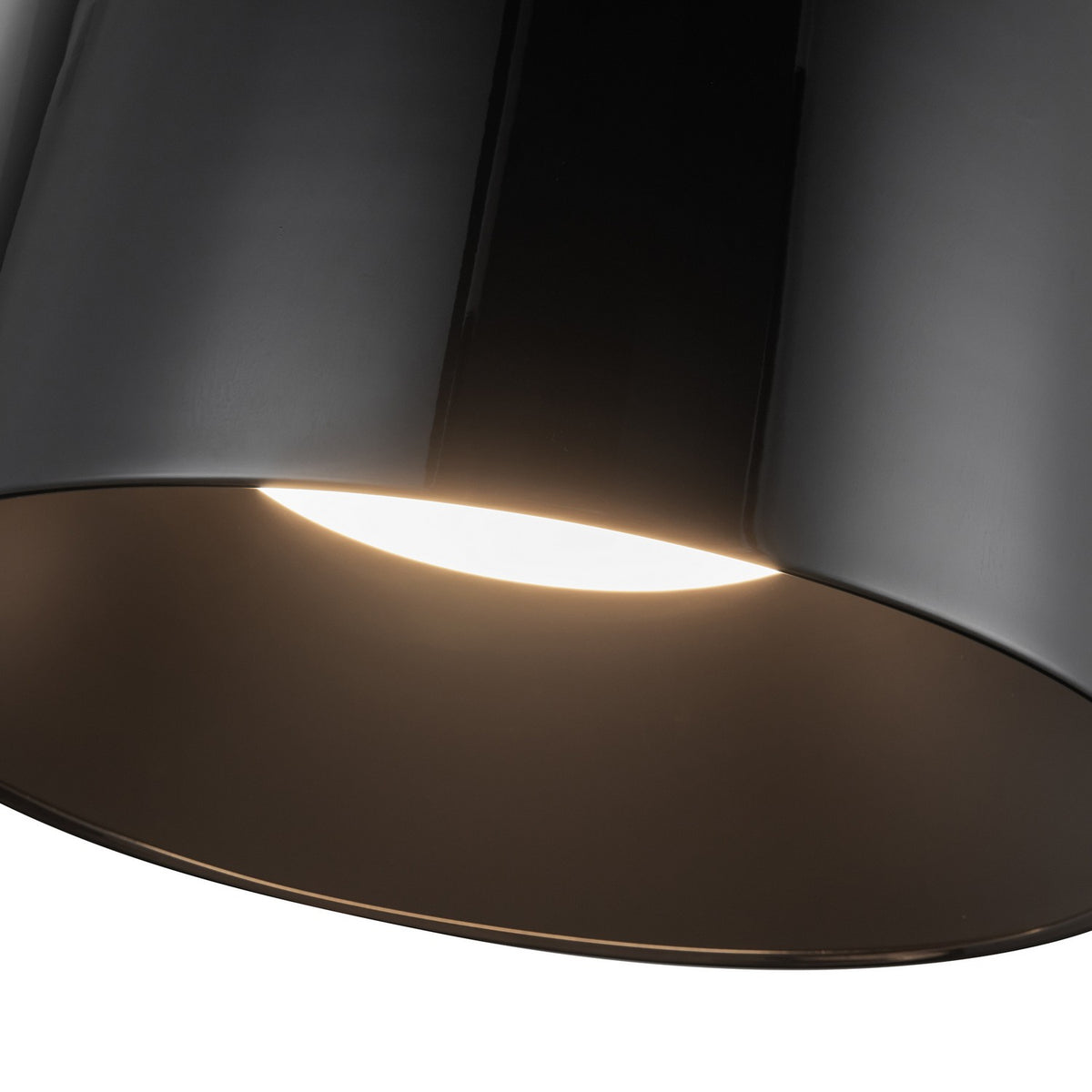 Plafonnier Etta Noir, 13 7/8" – vue 3