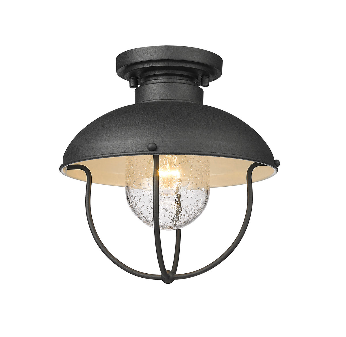 Plafonnier extérieur Ansel Noir – Z-Lite