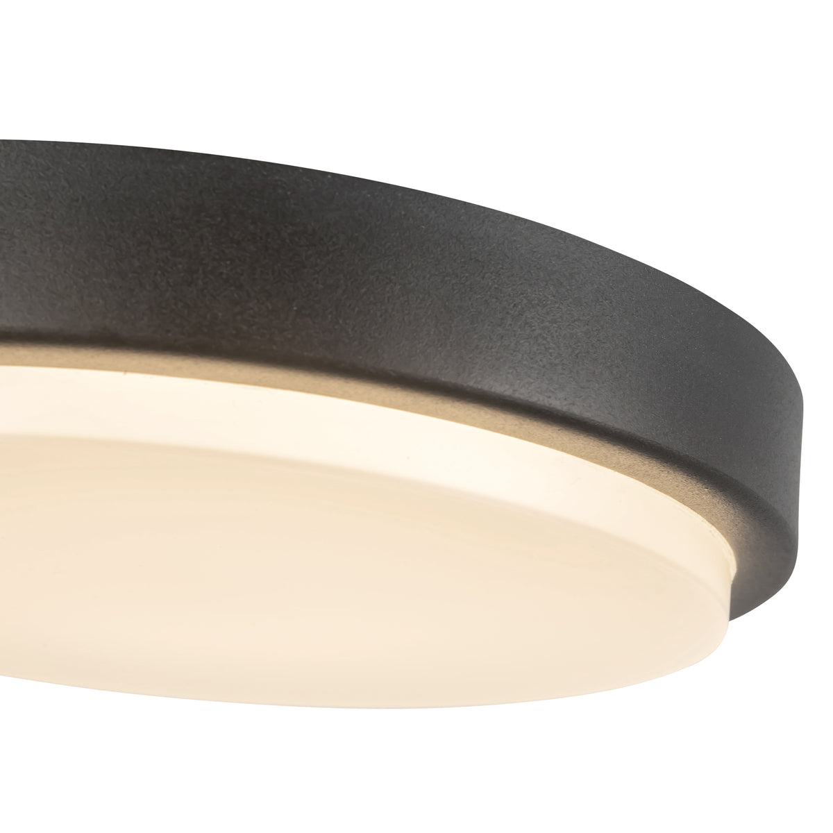 Plafonnier extérieur Bailey Noir, 9" – vue 4