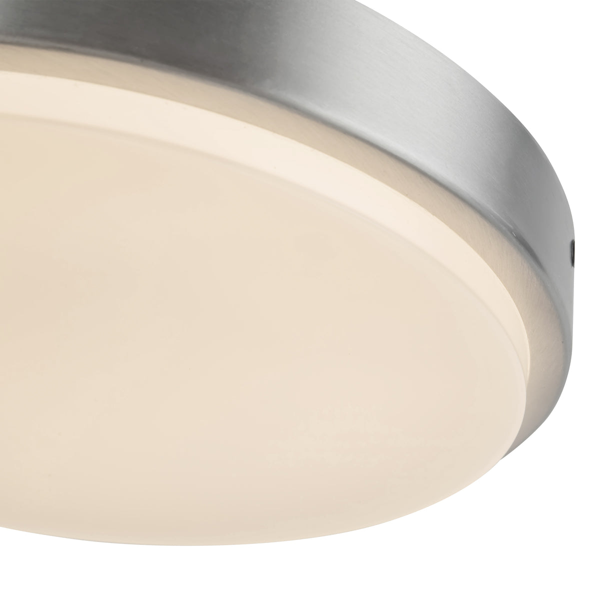 Plafonnier extérieur Bailey Nickel brossé, 11" – vue 4