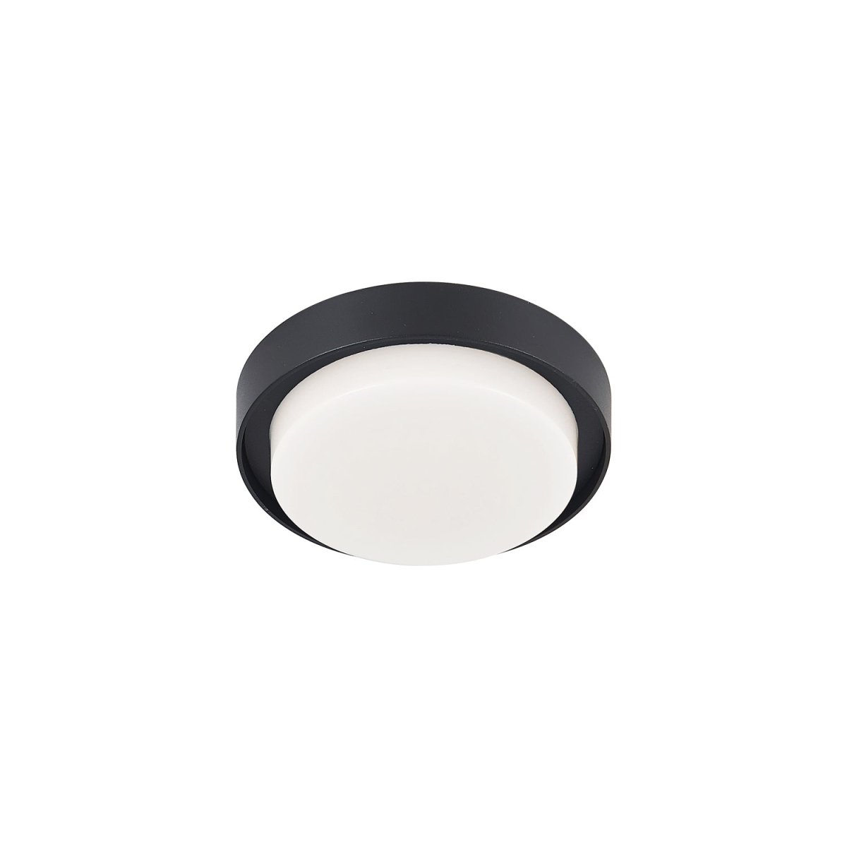Plafonnier extérieur Bailey - Noir 5 7/8" by Kuzco Lighting | Luminaires & cie