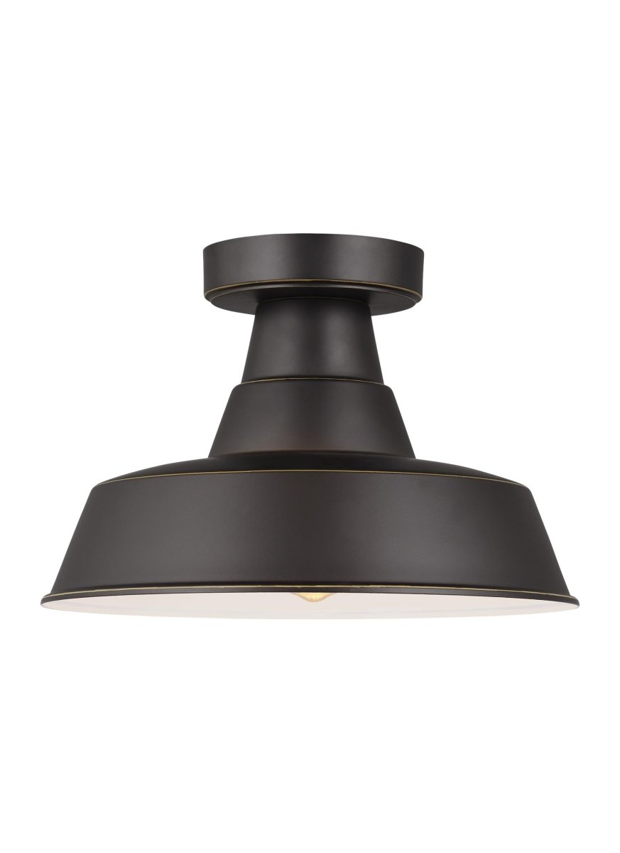 Plafonnier extérieur Barn Light - Bronze antique by Visual Comfort Studio | Luminaires & cie