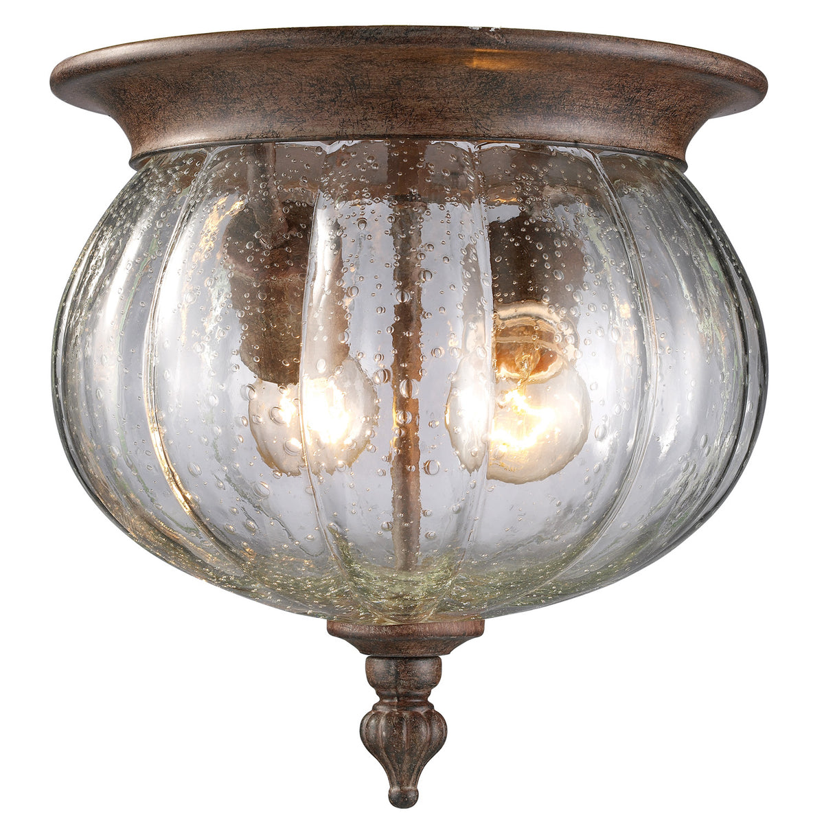 Plafonnier extérieur Belmont Bronze vieilli – Z-Lite
