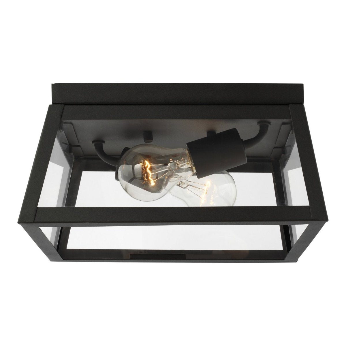 Plafonnier extérieur Founders - Noir by Visual Comfort Studio | Luminaires & cie