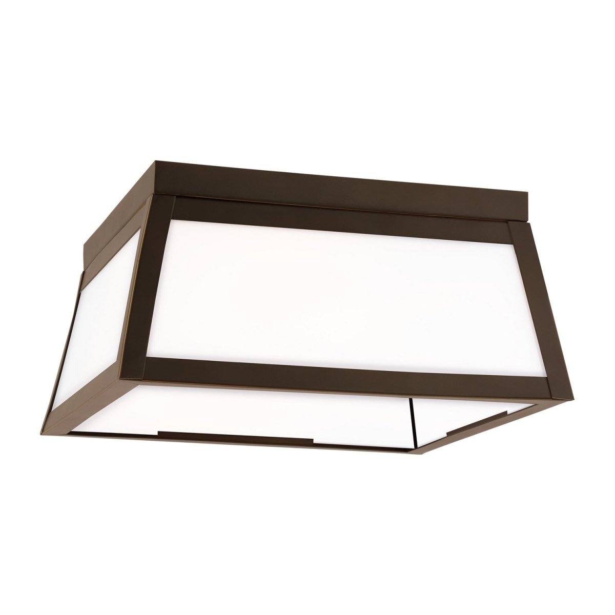 Plafonnier extérieur Founders - Bronze antique by Visual Comfort Studio | Luminaires & cie