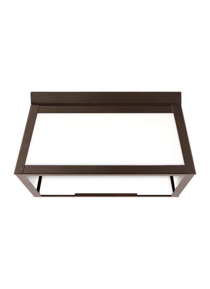 Plafonnier extérieur Founders - Bronze antique Ampoules non - incluses by Visual Comfort Studio | Luminaires & cie