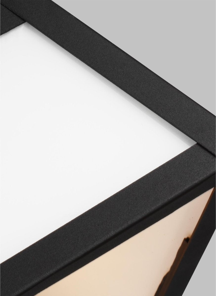 Plafonnier extérieur Founders - Noir Ampoules DEL incluses by Visual Comfort Studio | Luminaires & cie