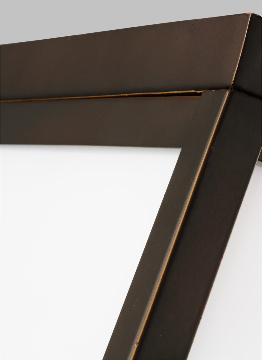 Plafonnier extérieur Founders - Bronze antique Ampoules DEL incluses by Visual Comfort Studio | Luminaires & cie