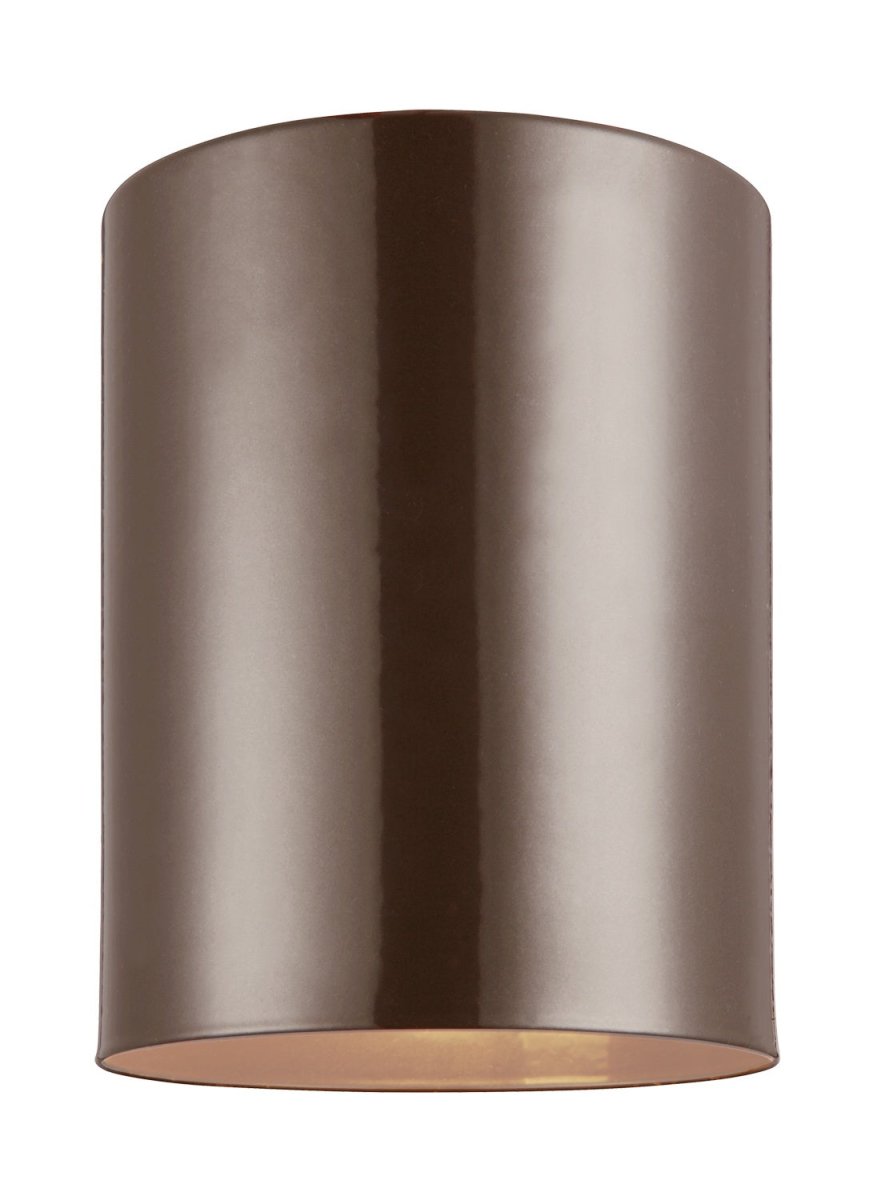 Plafonnier extérieur Outdoor Cylinders - Bronze by Visual Comfort Studio | Luminaires & cie