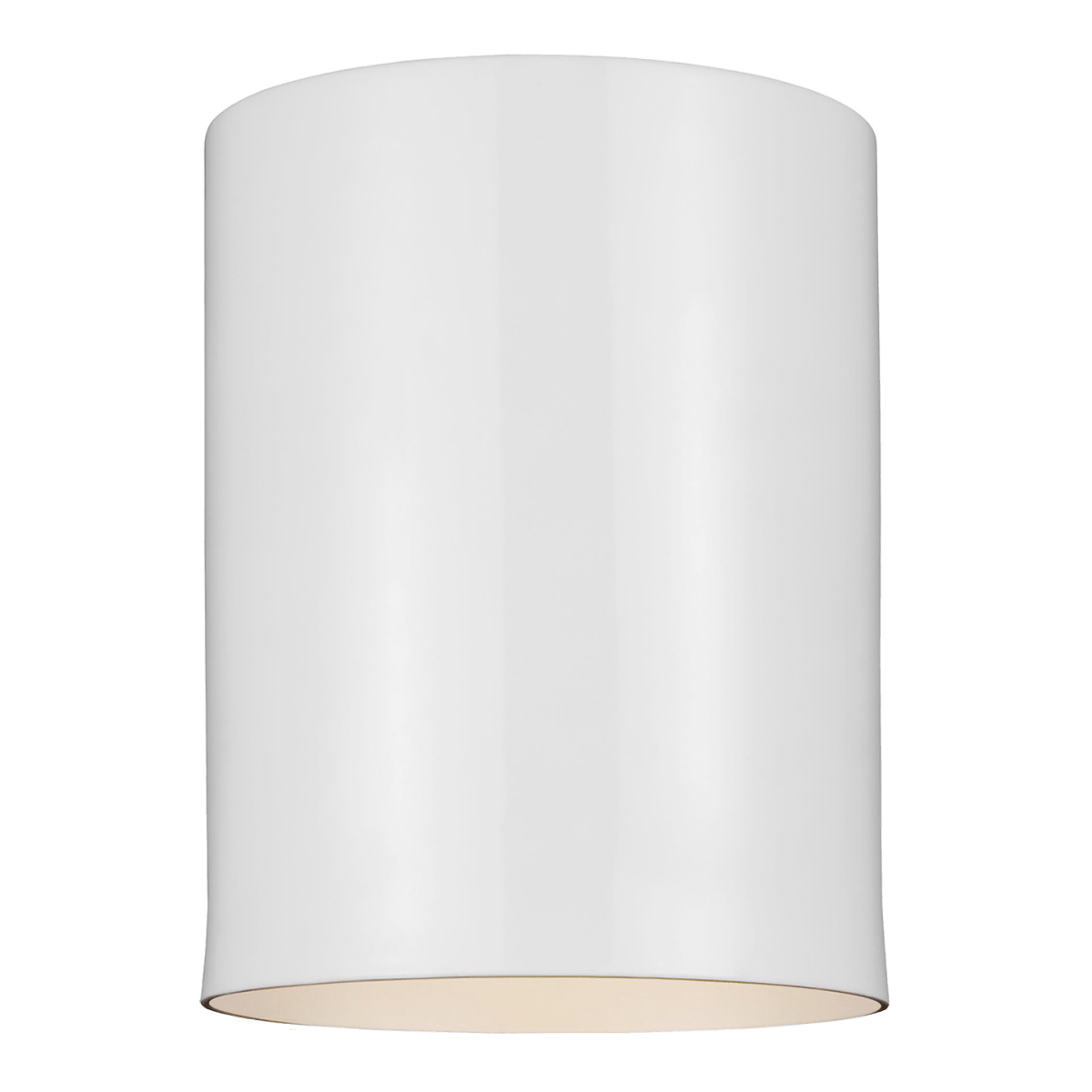 Plafonnier extérieur Outdoor Cylinders - Blanc Ampoules non - incluses by Visual Comfort Studio | Luminaires & cie