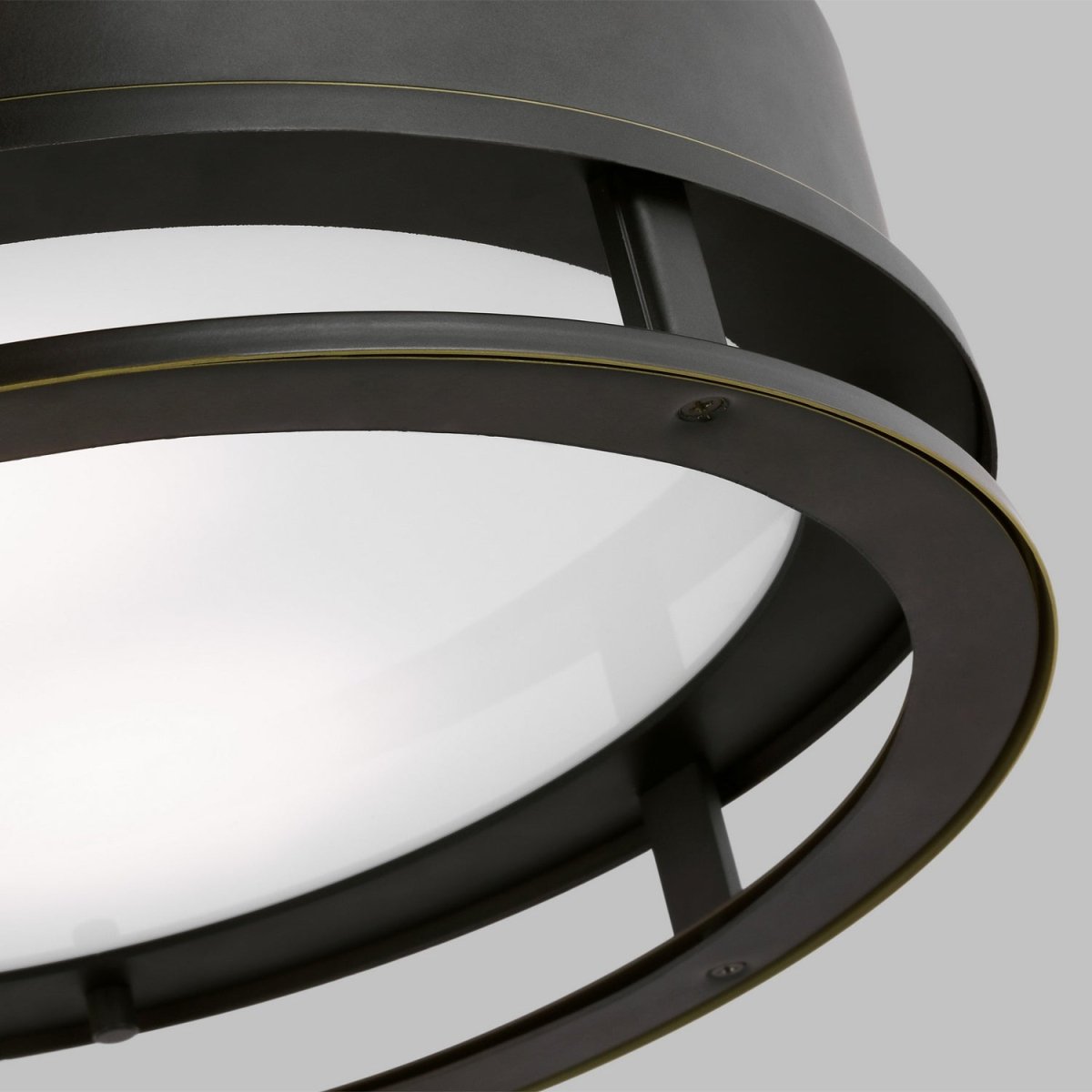 Plafonnier extérieur Union - Bronze antique by Visual Comfort Studio | Luminaires & cie