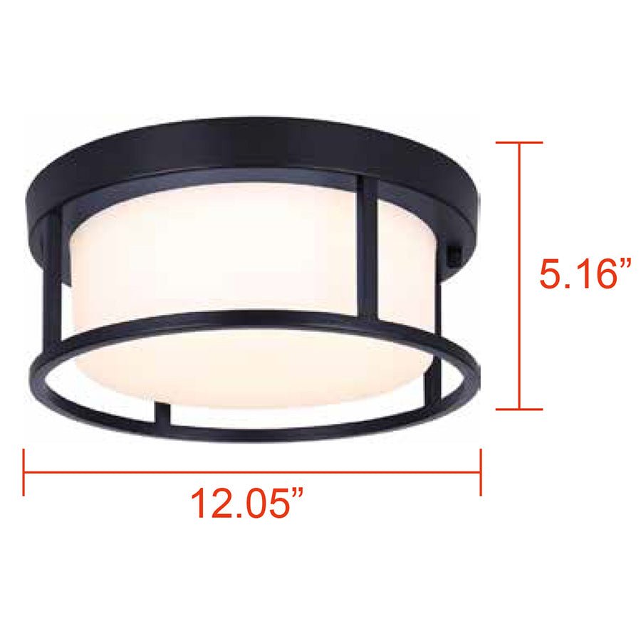 Plafonnier extérieur Vero - by Canarm | Luminaires & cie