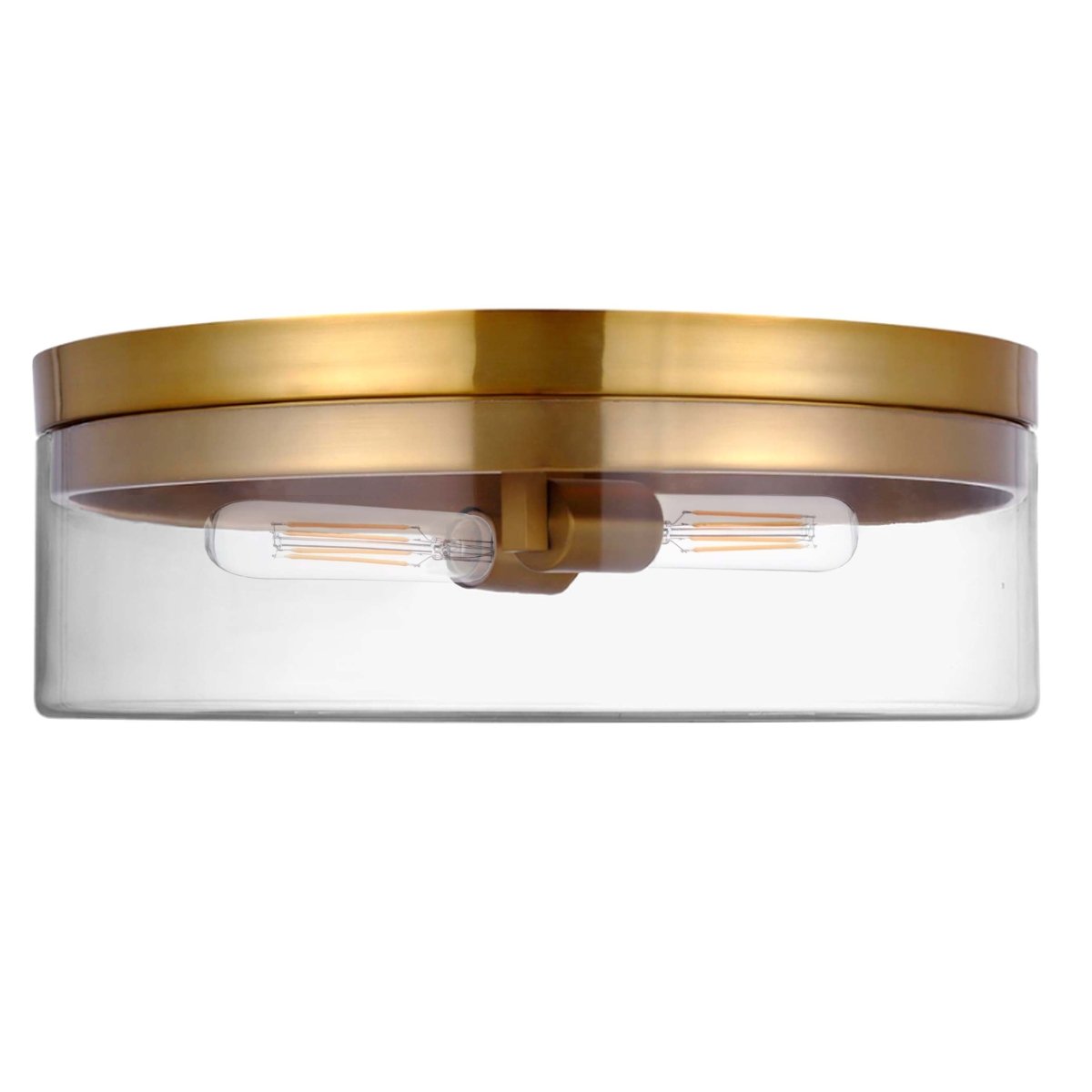 Plafonnier Fiona - Laiton vieilli by Dainolite | Luminaires & cie