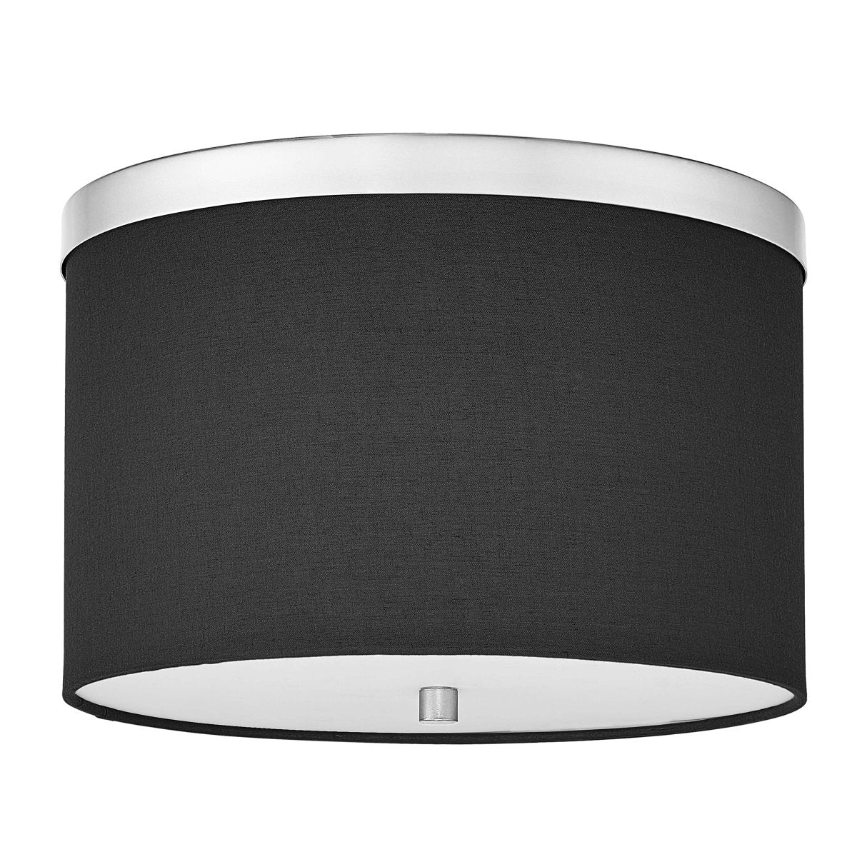 Plafonnier Frederica - Chrome poli Noir by Dainolite | Luminaires & cie