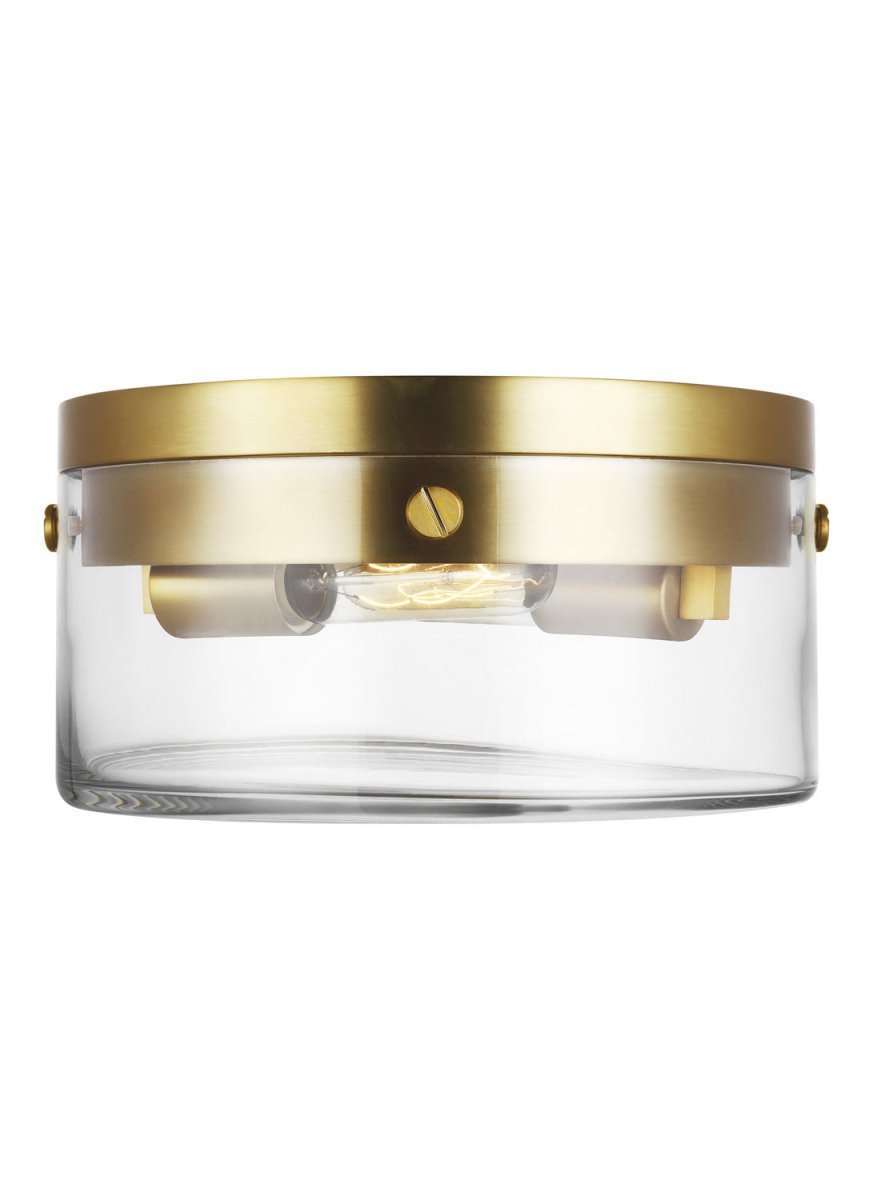 Plafonnier Garrett - Laiton bruni 11 3/8" by Visual Comfort Studio | Luminaires & cie
