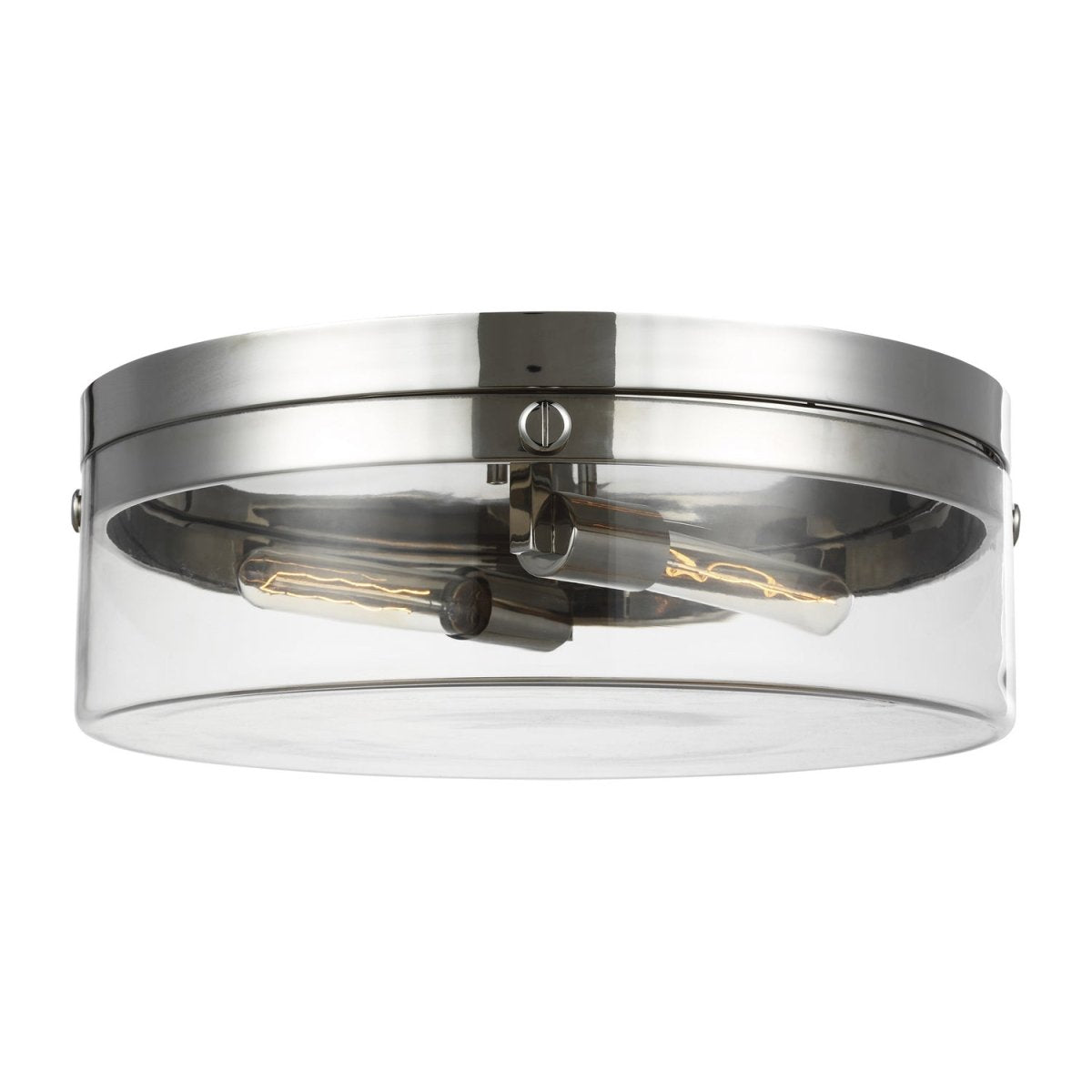 Plafonnier Garrett - Nickel poli 18 3/8" by Visual Comfort Studio | Luminaires & cie