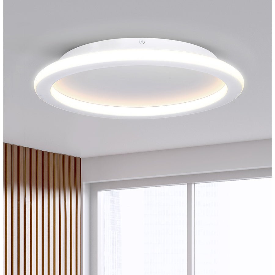 Plafonnier Gavyn - Blanc 20" by Canarm | Luminaires & cie