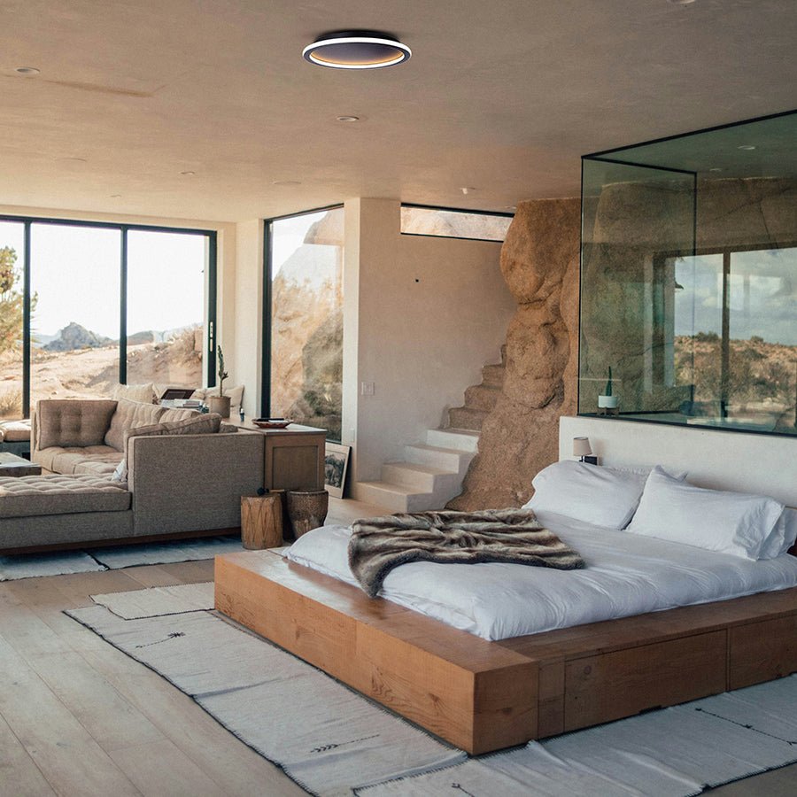 Plafonnier Gavyn - Blanc 20" by Canarm | Luminaires & cie