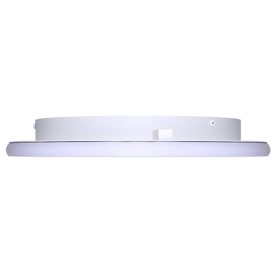 Plafonnier Gavyn - Blanc 20" by Canarm | Luminaires & cie