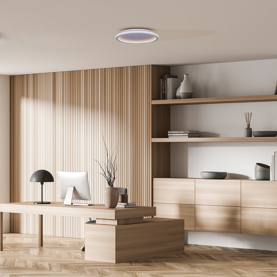 Plafonnier Gavyn - Blanc 20" by Canarm | Luminaires & cie