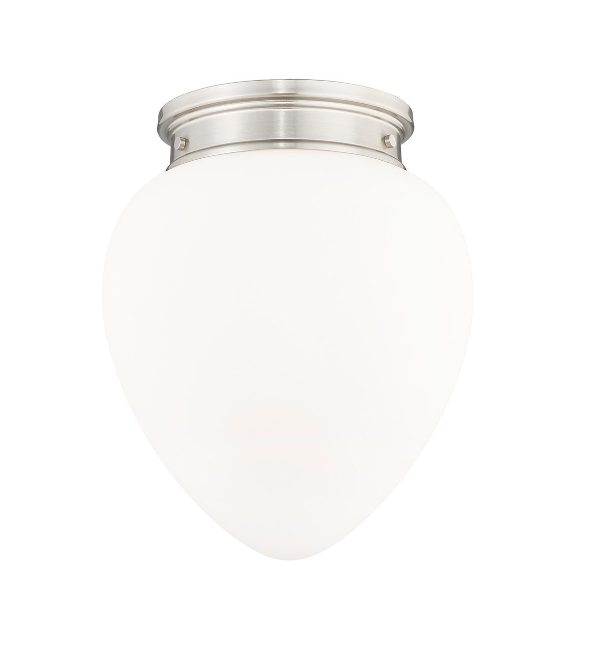 Plafonnier Gideon Nickel brossé, 12 1/2" – Z-Lite