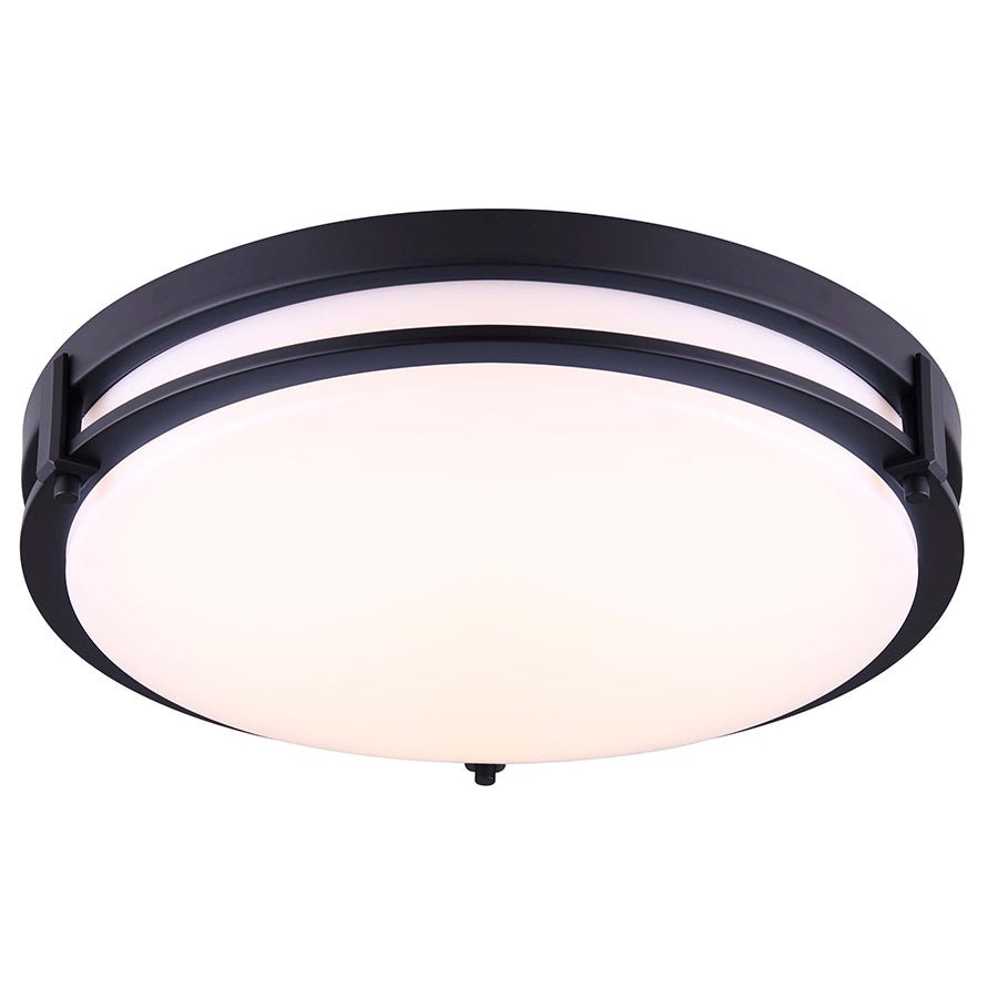 Plafonnier Gilda - Noir 16" by Canarm | Luminaires & cie