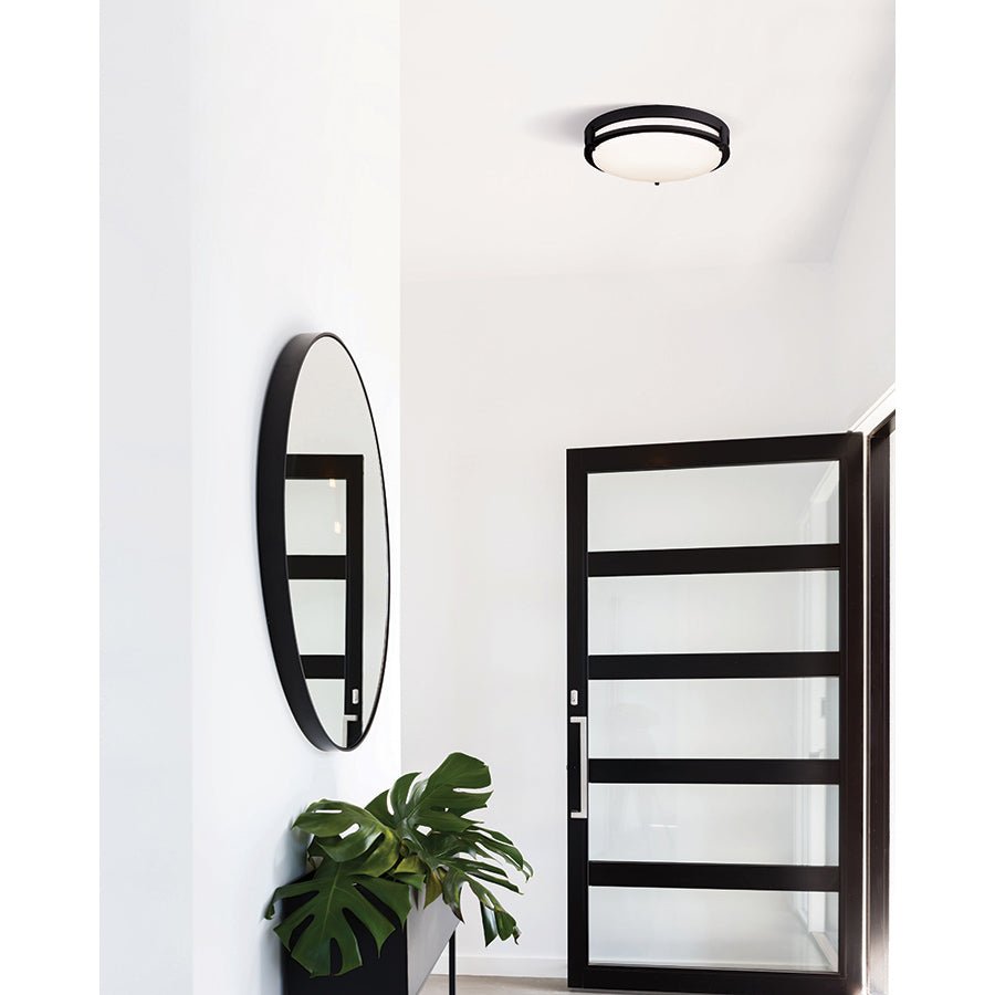 Plafonnier Gilda - Nickel brossé 19" by Canarm | Luminaires & cie