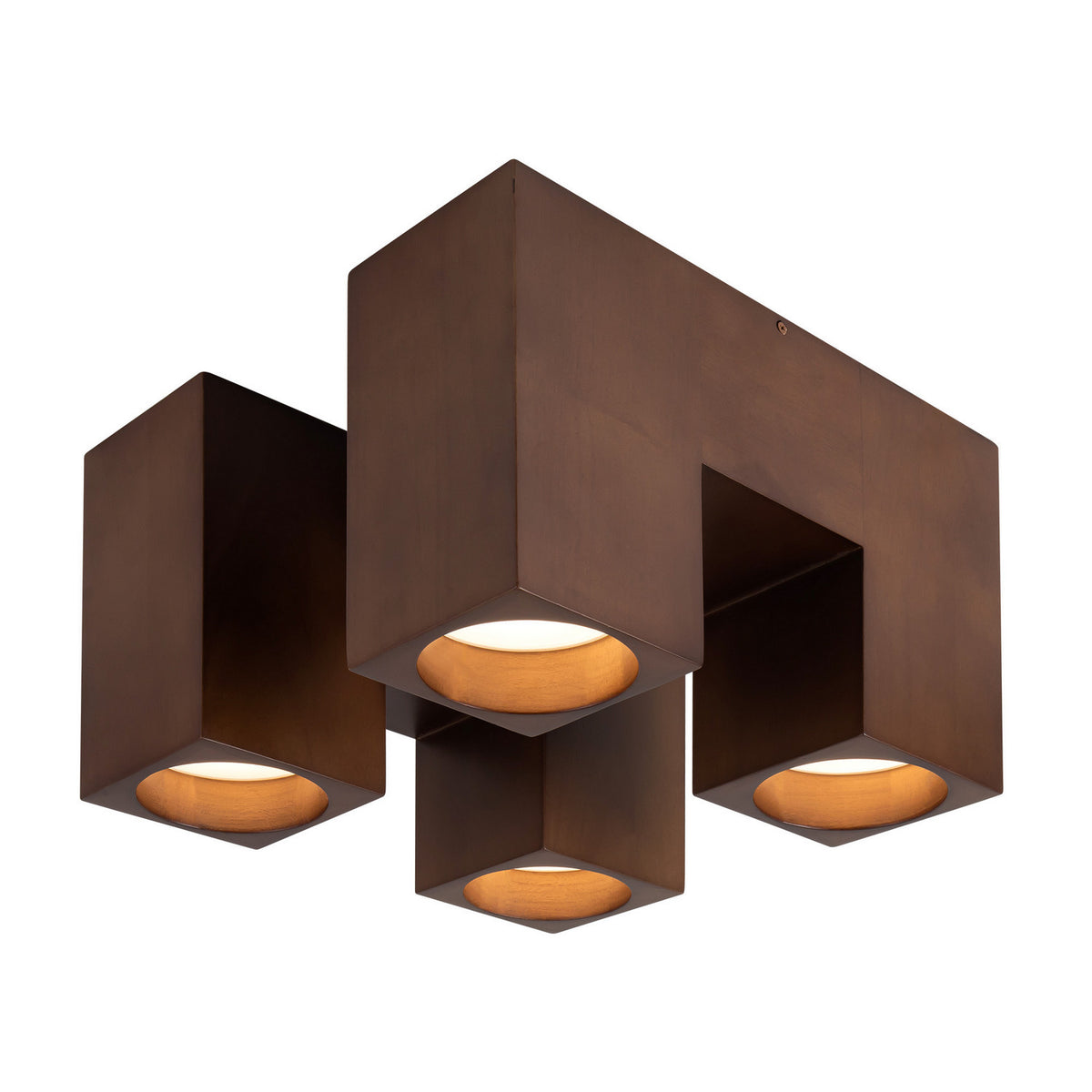 Plafonnier groupé Bosco Noyer – Kuzco Lighting