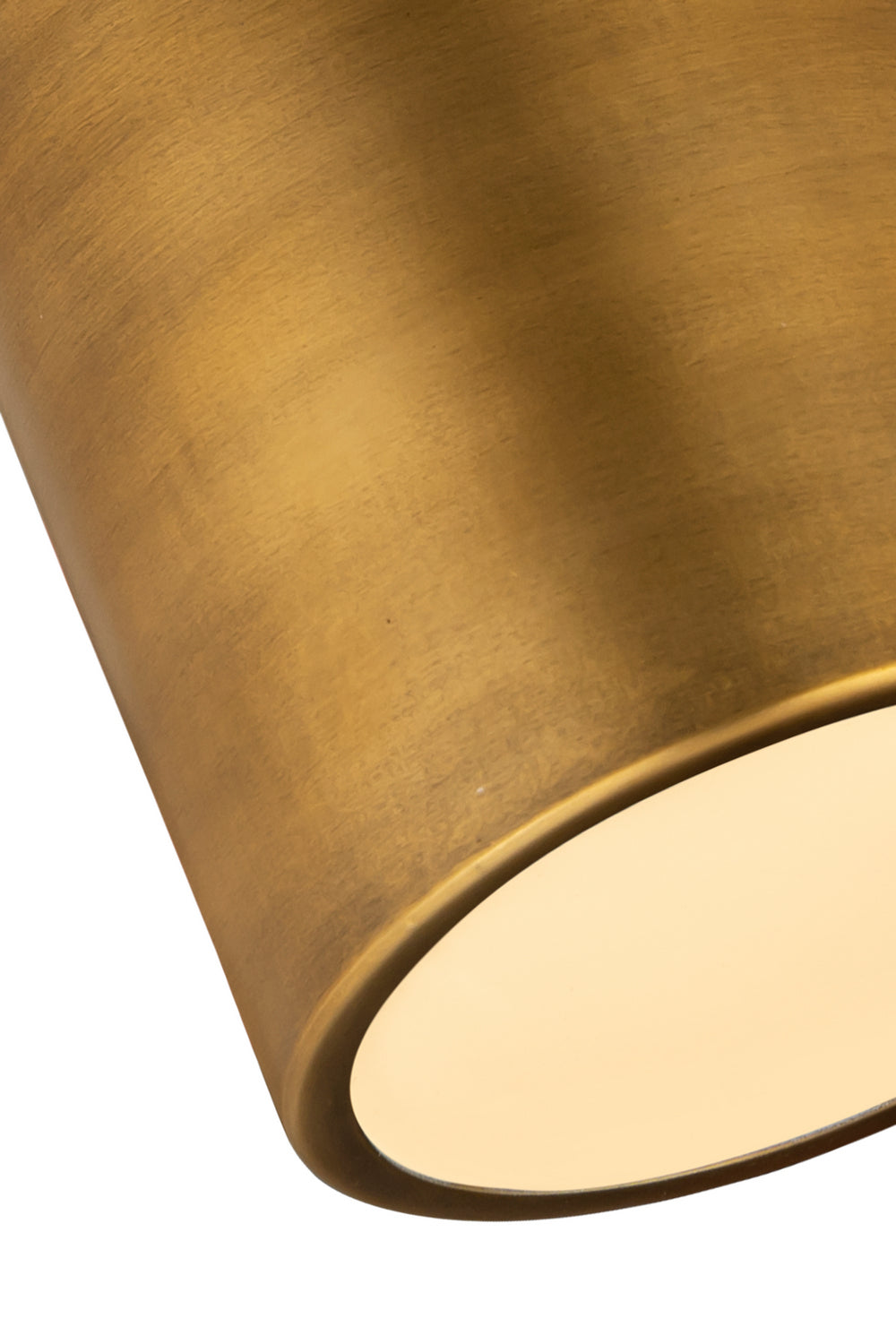 Plafonnier Harley Laiton frotté, 5" – vue 5