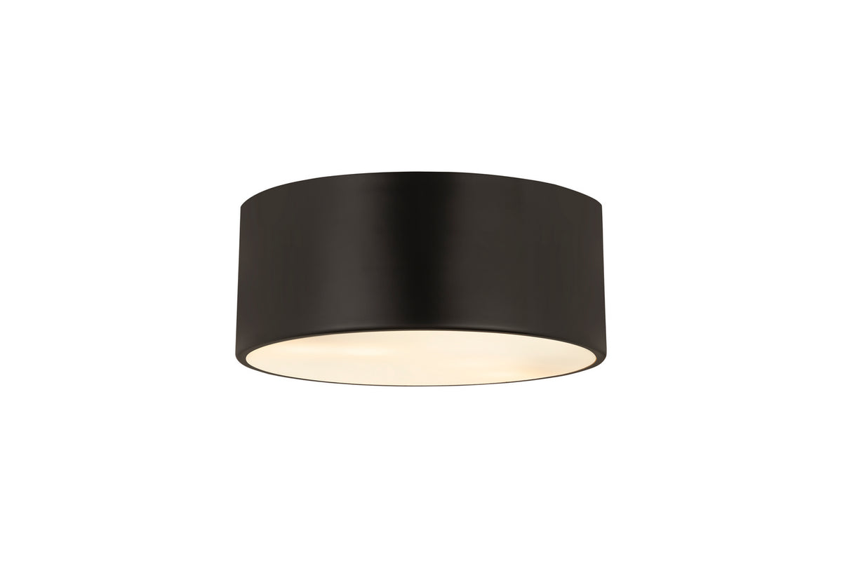 Plafonnier Harley Noir mat, 12" – vue 2