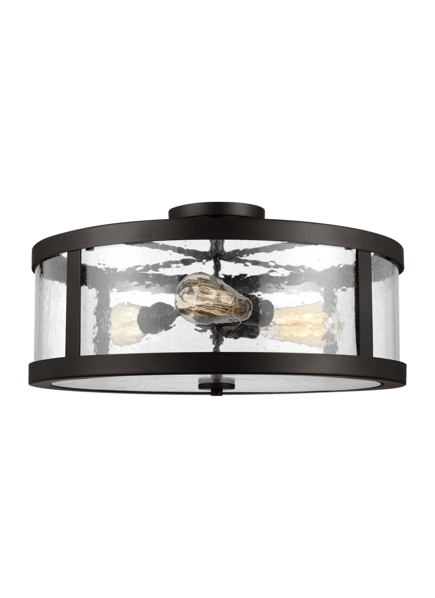 Plafonnier Harrow - Bronze frotté d'huile by Visual Comfort Studio | Luminaires & cie