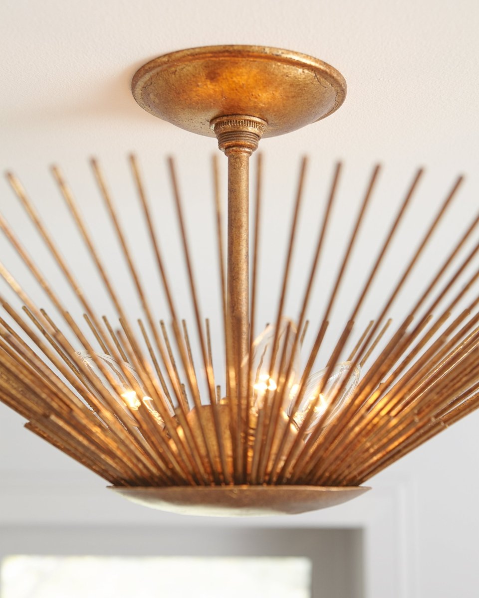 Plafonnier Helios - Gild antique by Visual Comfort Studio | Luminaires & cie