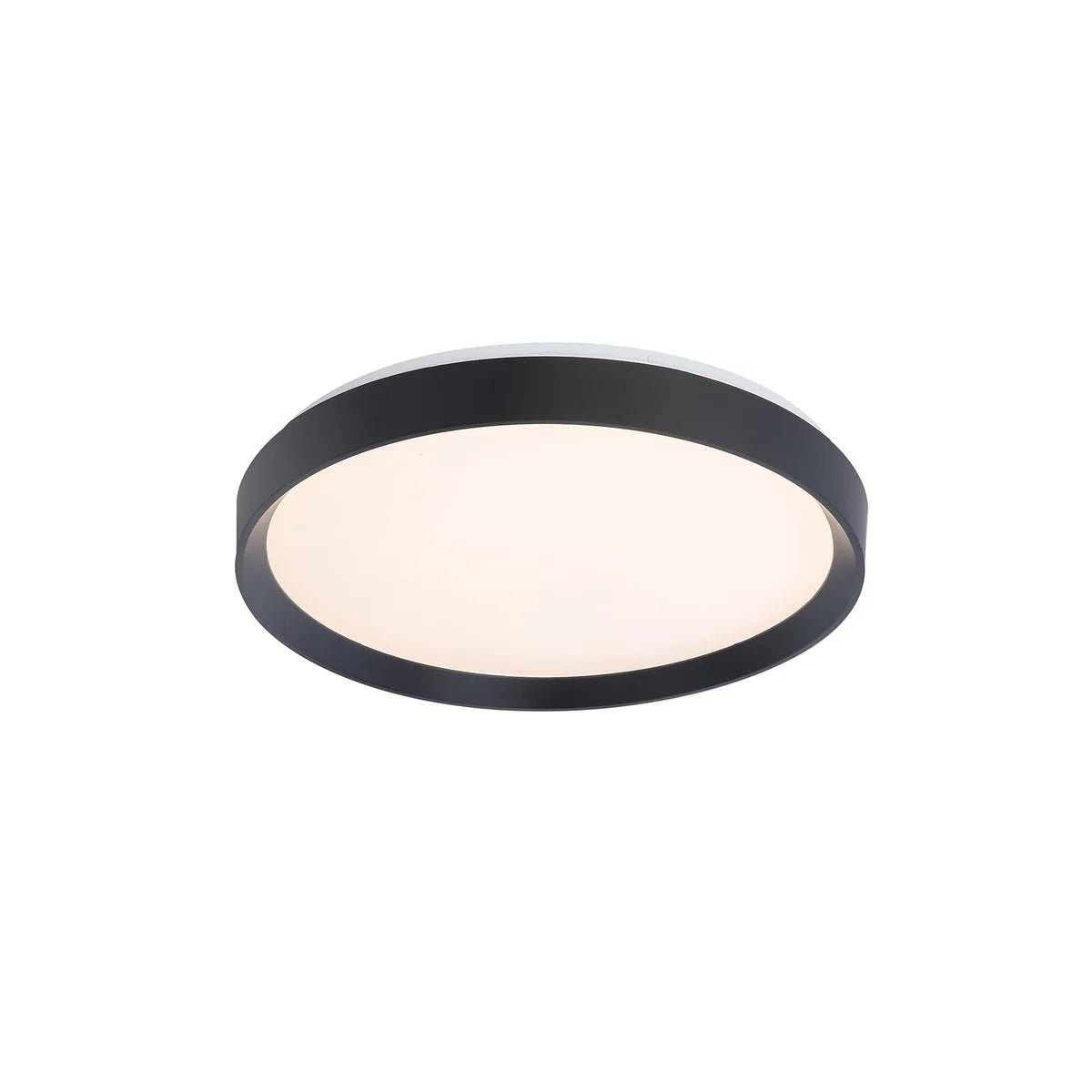 Plafonnier Hudson - Noir mat 15 1/4" by DVI Lighting | Luminaires & cie