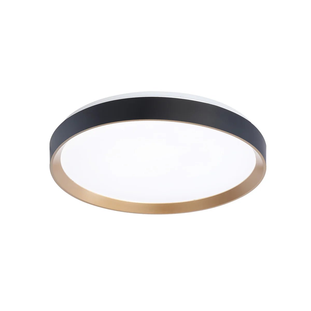 Plafonnier Hudson - Or et noir mat 19 1/4" by DVI Lighting | Luminaires & cie