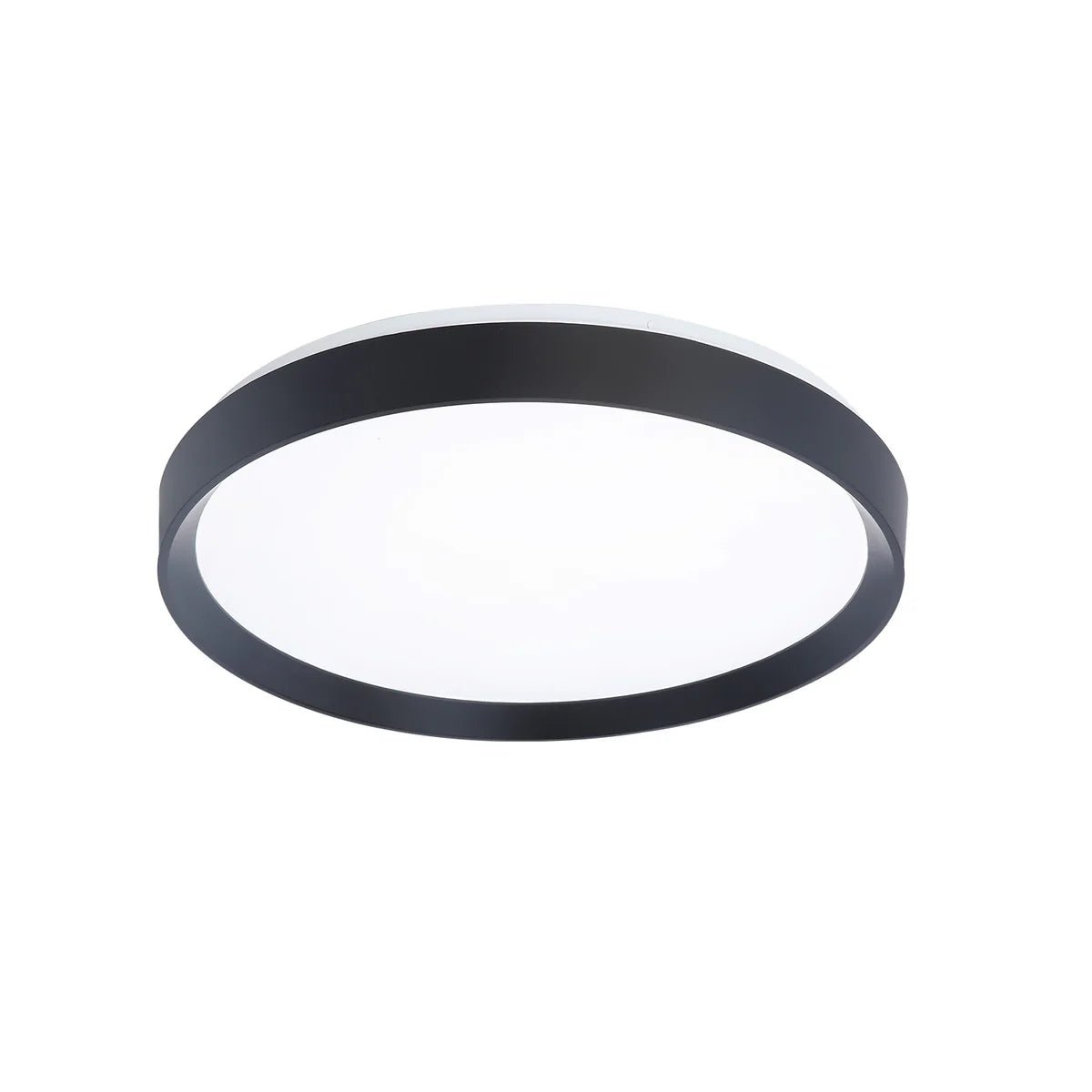 Plafonnier Hudson - Noir mat 19 1/4" by DVI Lighting | Luminaires & cie