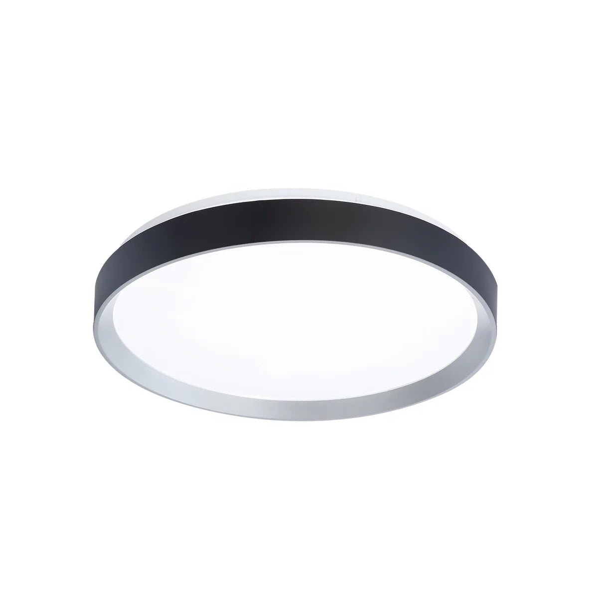 Plafonnier Hudson - Platine et noir mat 19 1/4" by DVI Lighting | Luminaires & cie