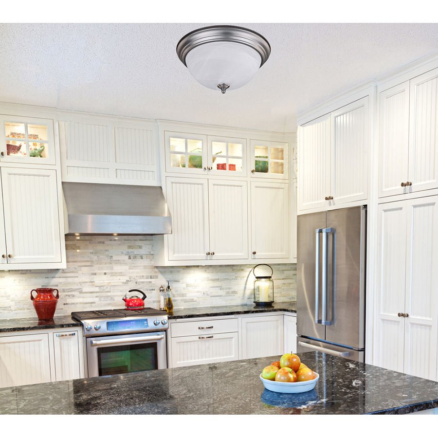 Plafonnier IFM415 - Nickel brossé by Canarm | Luminaires & cie