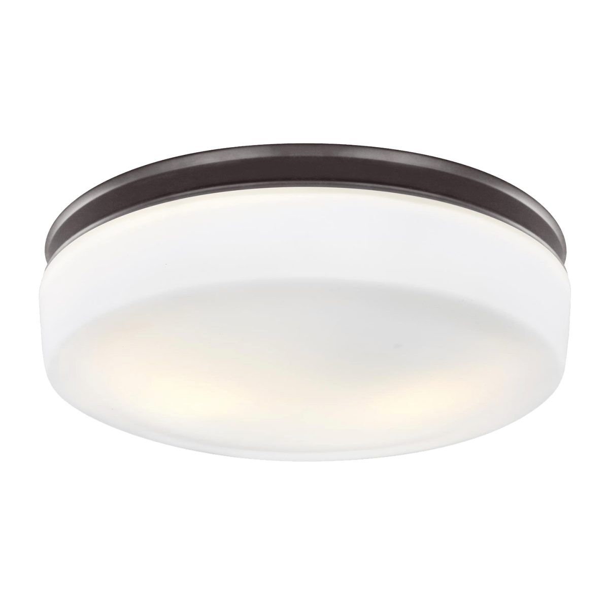 Plafonnier Issen - Bronze frotté d'huile by Visual Comfort Studio | Luminaires & cie